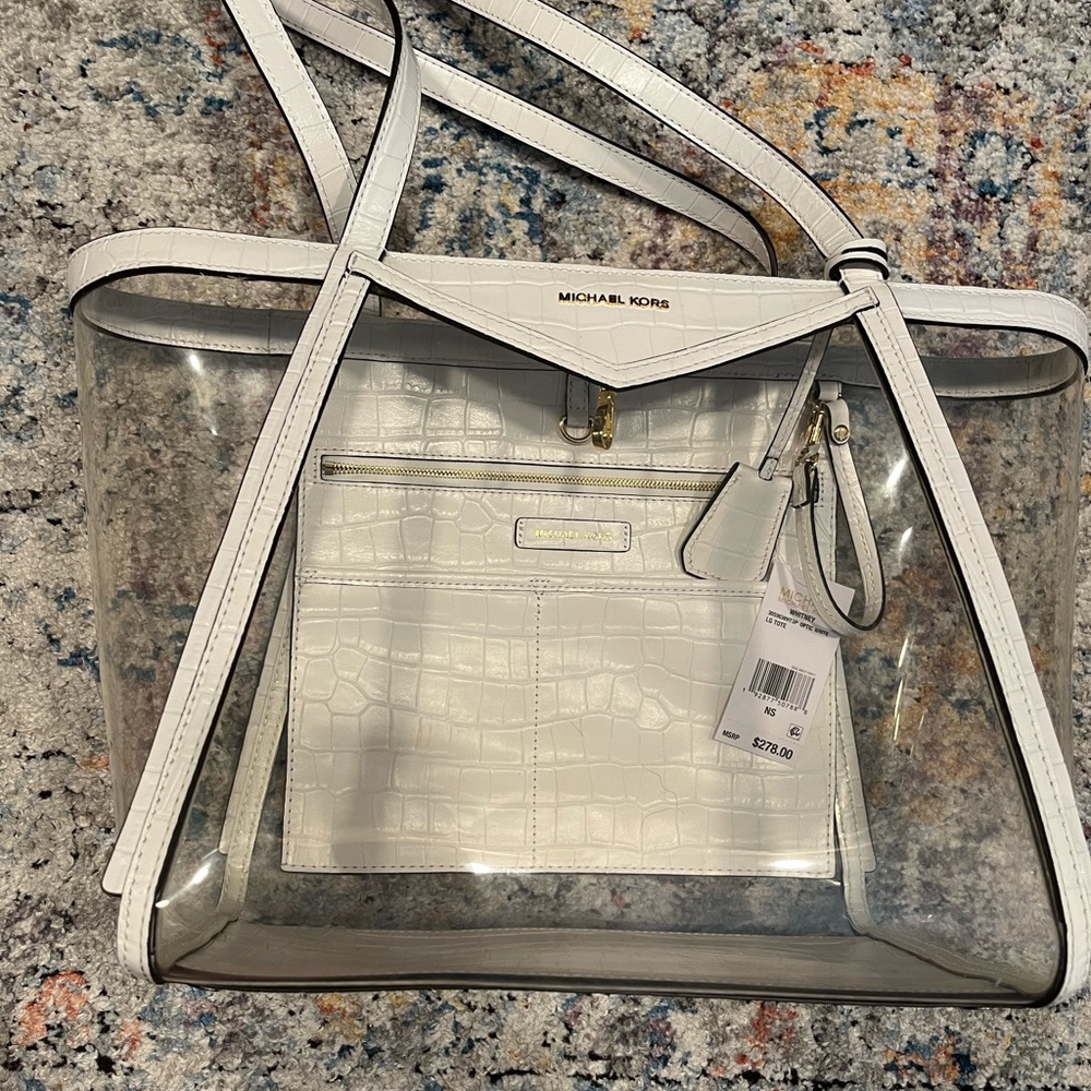 Clear tote